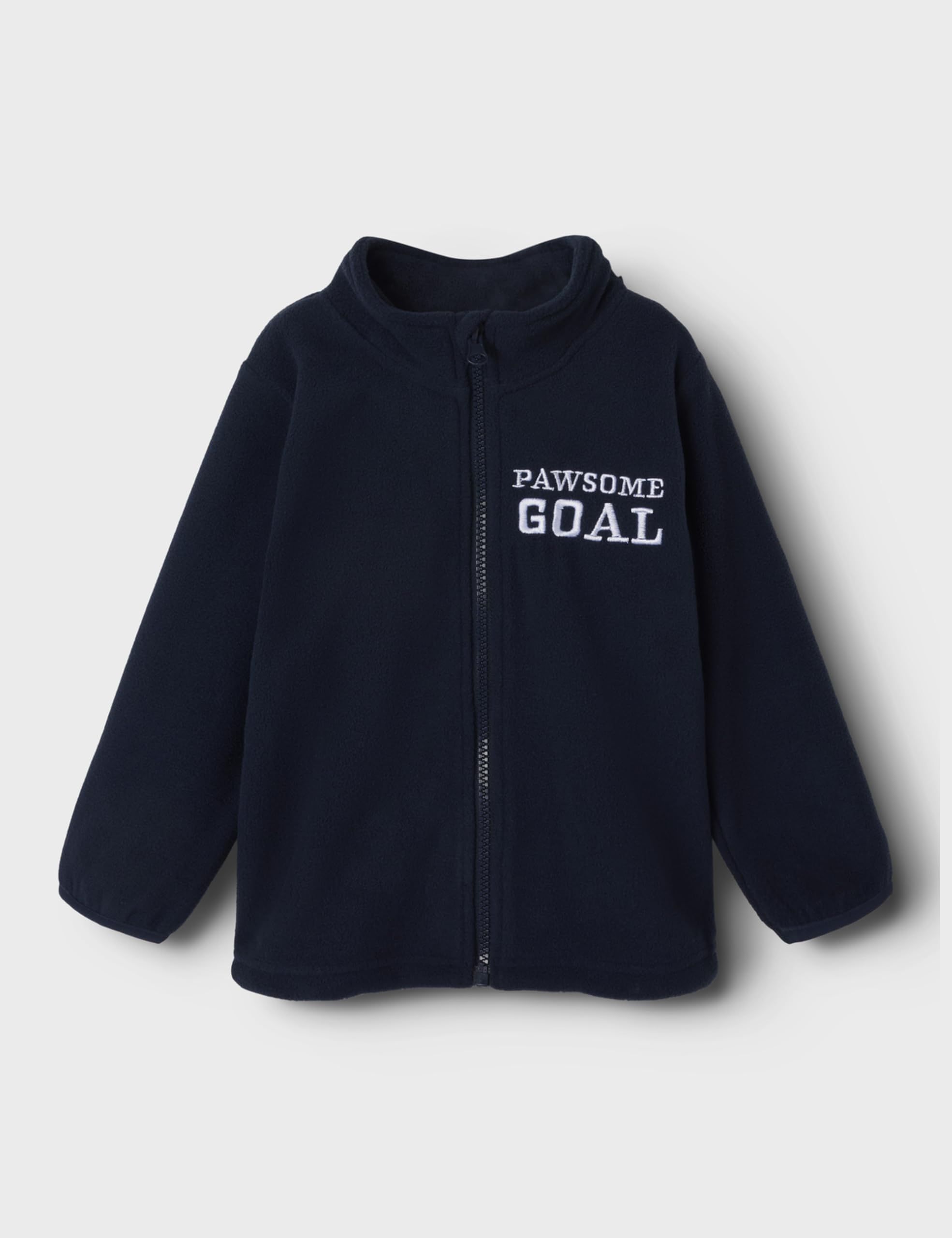 NAME IT Chłopięcy Nmmjohan Psi Fleece W Zip Cplg, granatowy blezer, 110