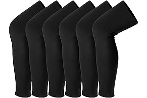 Leg Sleeve Compression Long Knee Sleeves UV Protection for Sports and Activities