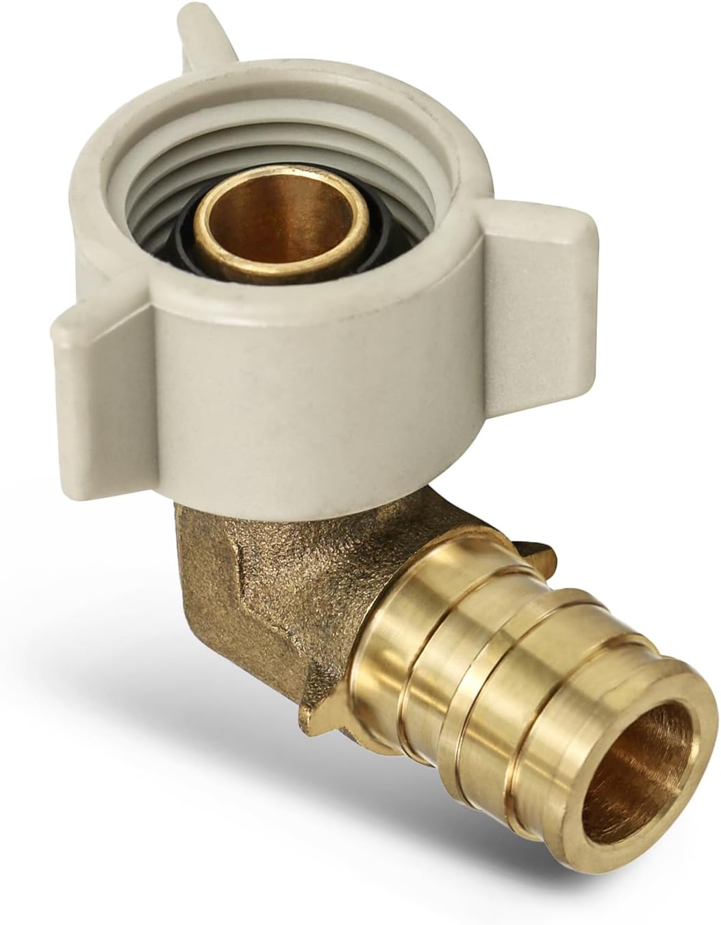 3/4" Pex x 3/4" FIP Threaded 90 Degree Elbow Pex-A, 1/2" Expansion Pex x 1/2" NPT Elbow Adapter, No Lead Brass F1960 Adapter For Use in Pex-A-Tubing Connection