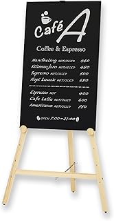 イーゼル 木製 折りたたみ 三脚 EAS03WD 木目 高さ調整 9段階 おしゃれ 軽量 コンパクト 看板 メニュー ポスター 展示