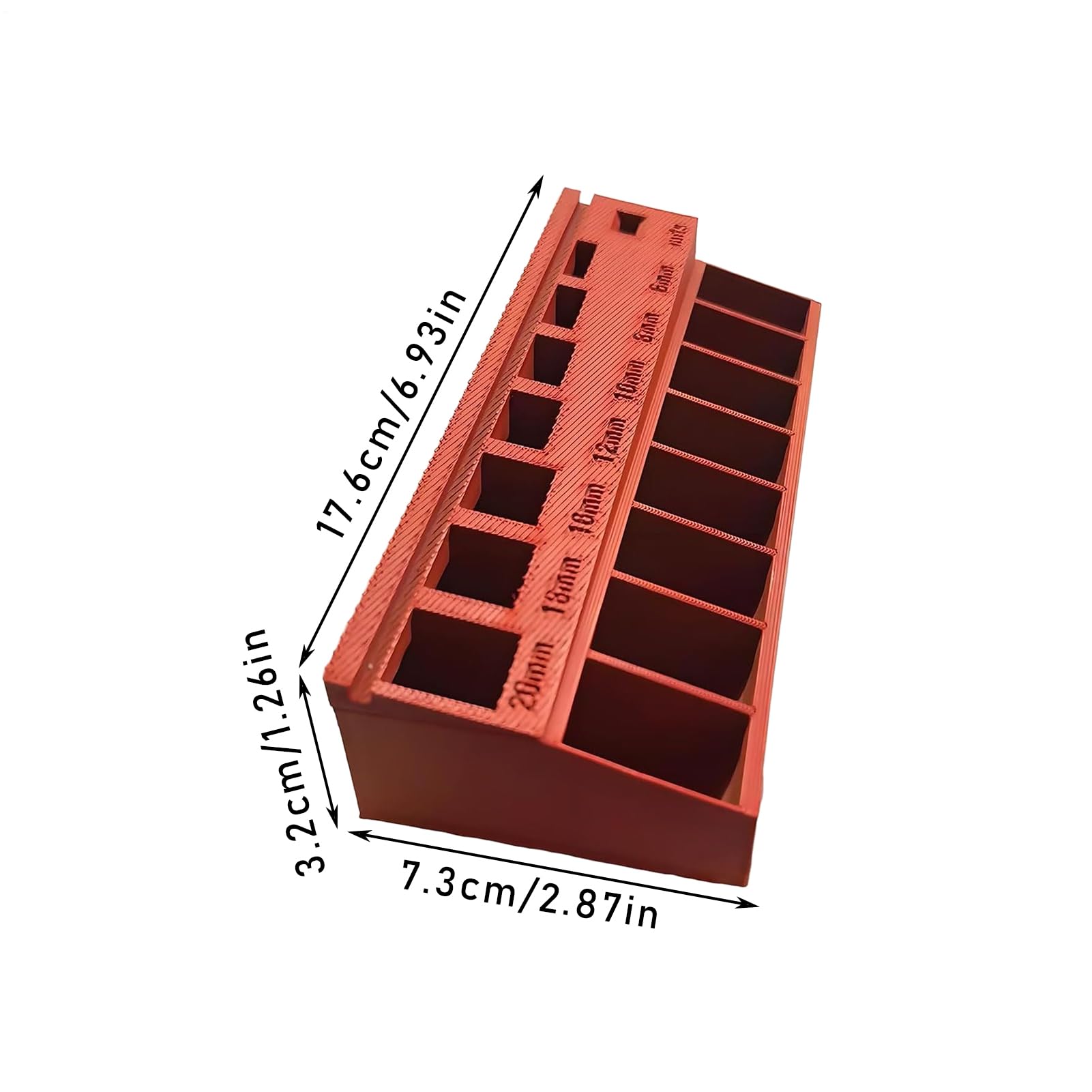 Trieur De Vis En Acier Inox - Gabarit De Mesure Haute Précision Pour Boulons Et écrous