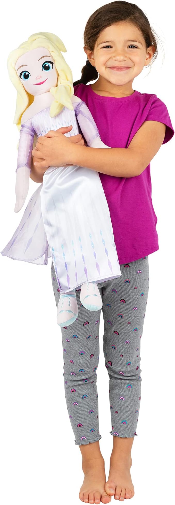 Disney Frozen Elsa Kids Bedding Super Soft Plush Cuddle Pillow Buddy, "Official