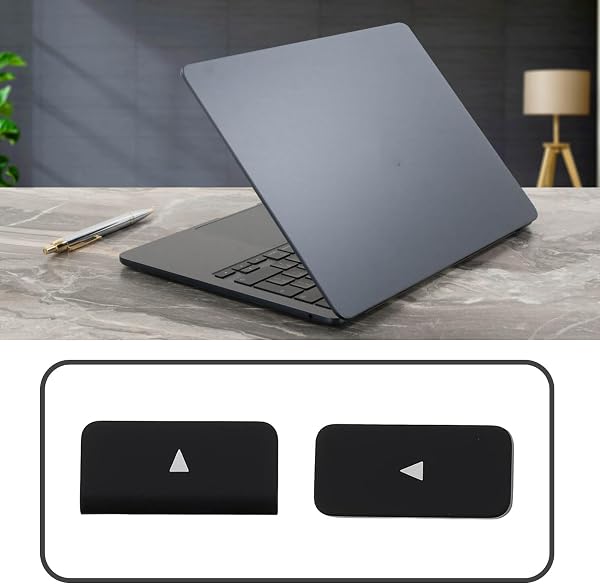 1 Set Laptop Replacement UP or Down Arrow Keycap Key with Scissor Clip Hinge Compatible with Macbook AIR 13-Inch 15-Inch M1 M2 M3 M4 2020-2025 - 4