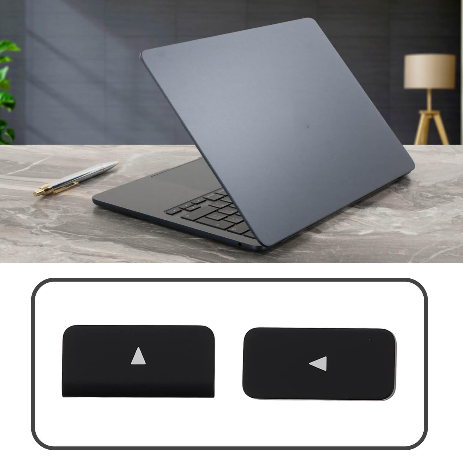 Touche Flèche Haut/Bas avec Charnière Ciseaux Compatible MacBook Air 13/15 Pouces M1 M2 M3 M4 2020-2025
