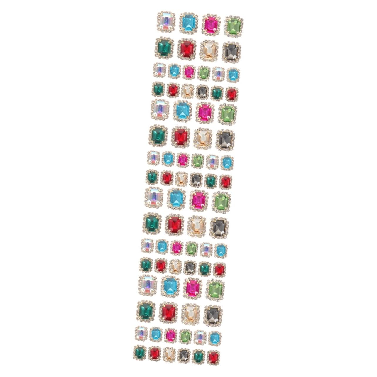 SHINEOFI 4 Sätze Bastelzubehör Bastel Zubehör Genschenkideen Geschenkideen Jellowstone Nägel Basteln Strasssteine Materialien Zum Selbermachen Dekorativer Strass Kristall 20 Stück * 4
