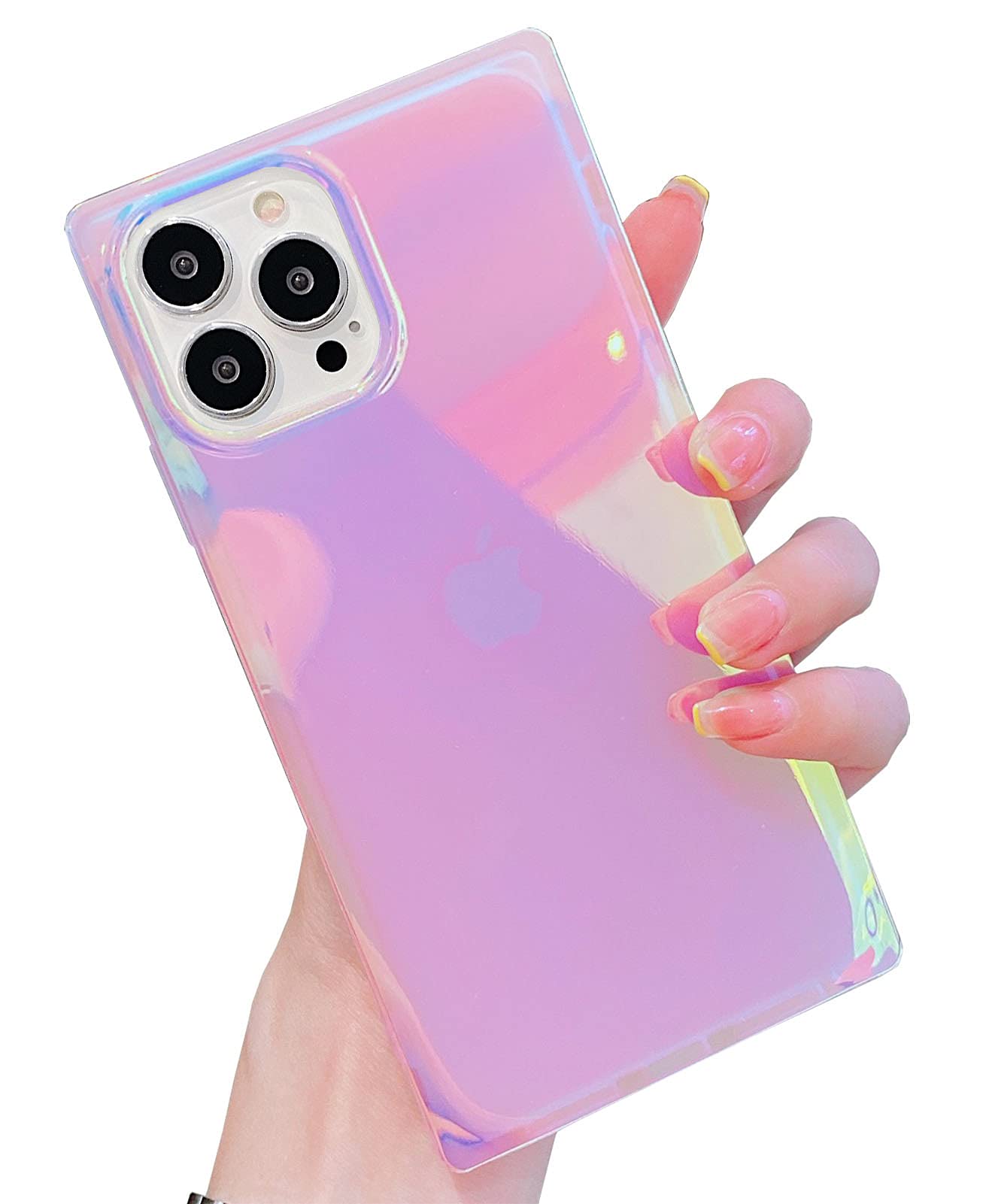 Amazon.co.jp: KERZZIL かわいいホログラフィック iPhone 13 Pro