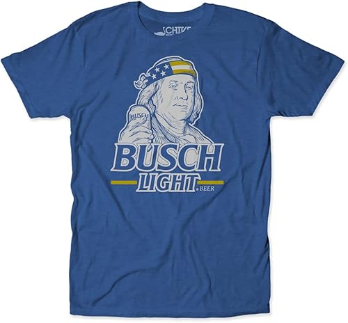 Busch Ben Franklin Drinking 4th of July Camiseta