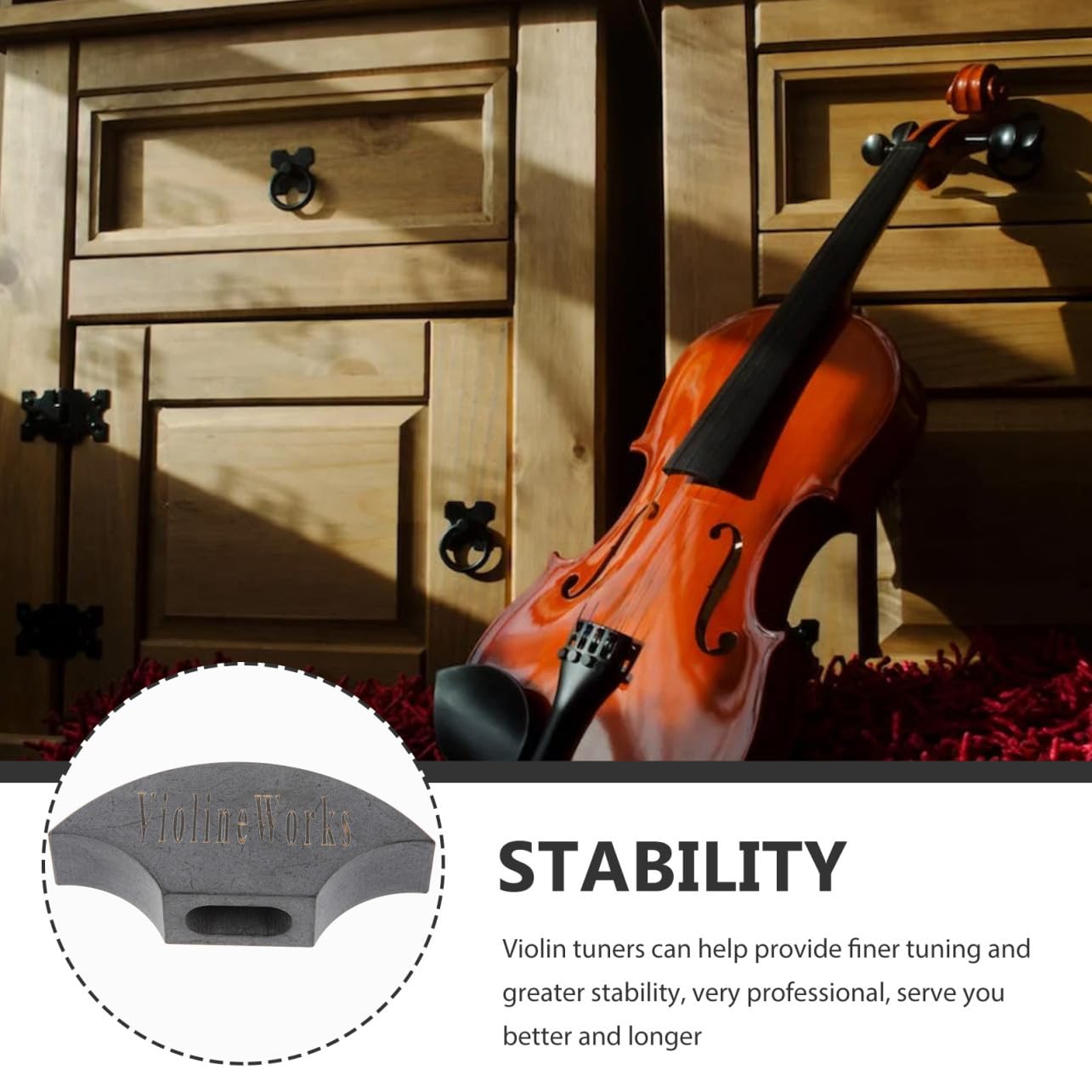 TOYANDONA Corda Da 3 Pezzi Aiuto per stringere i picchetti del violoncello Strumenti per l'accordatura dei violini chiave dell'accordatore di violino accessorio per l'accordatura del violino