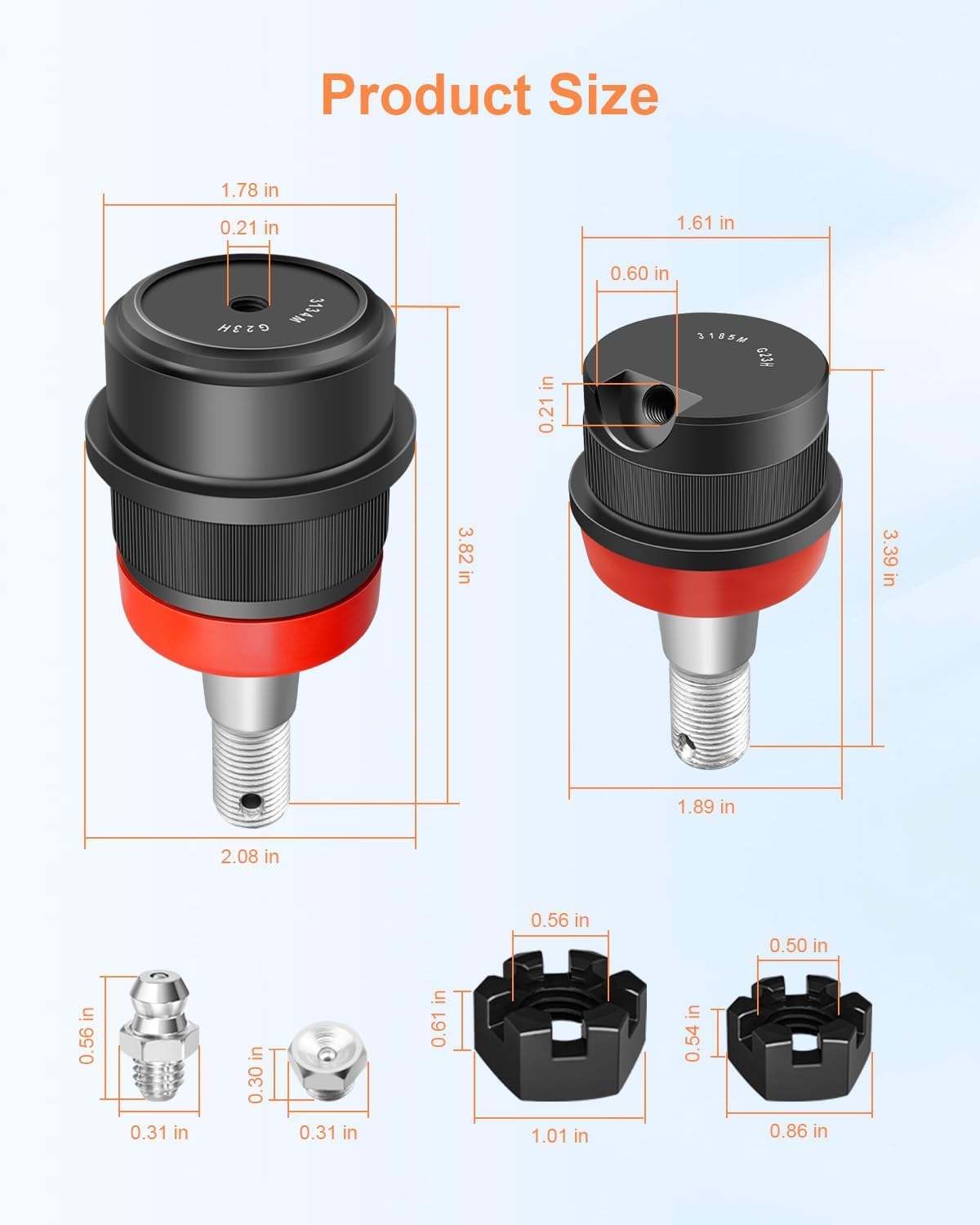 Ball Joint Press Kit Replacement Ball Joints 4X Heavy Duty 10642