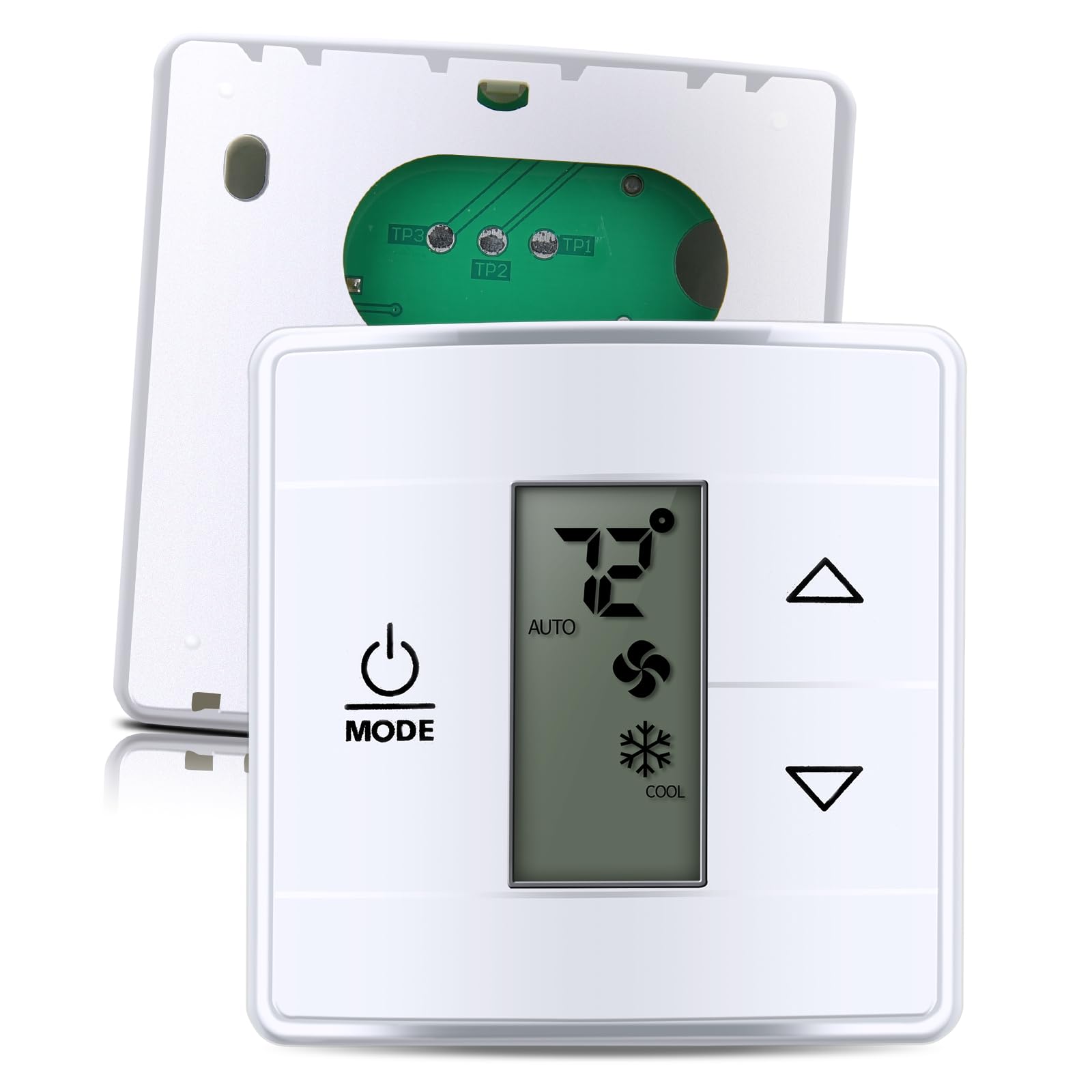 Thermostat 3316250.700 RV PZL pour contrôle de zone unique Dometic blanc