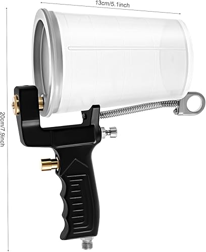 Miniatura 8 de Pistola pulverizadora de capa de gel, pistola de pintura de gel o pistola de resina, pistola de pintura de grado de boquilla de aire ajustable,
