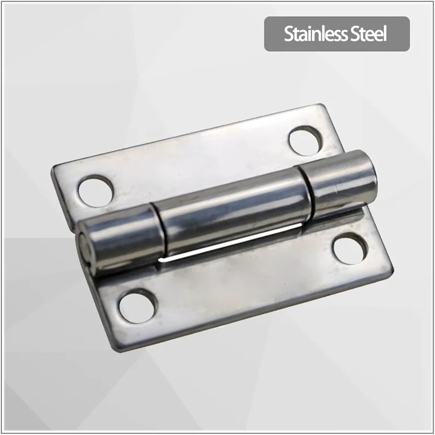 Stainless Steel Square 2.5 Inch Corner 60 * 40 Thickened Narrow Edge Industrial Hinge 1Pcs