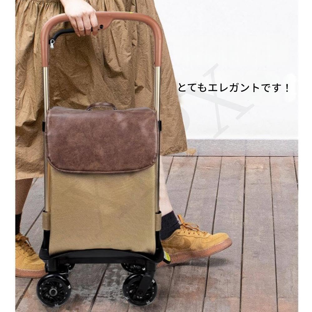 Amazon.co.jp: XPPXショッピングカート 4輪買い物カート横押し 大容量