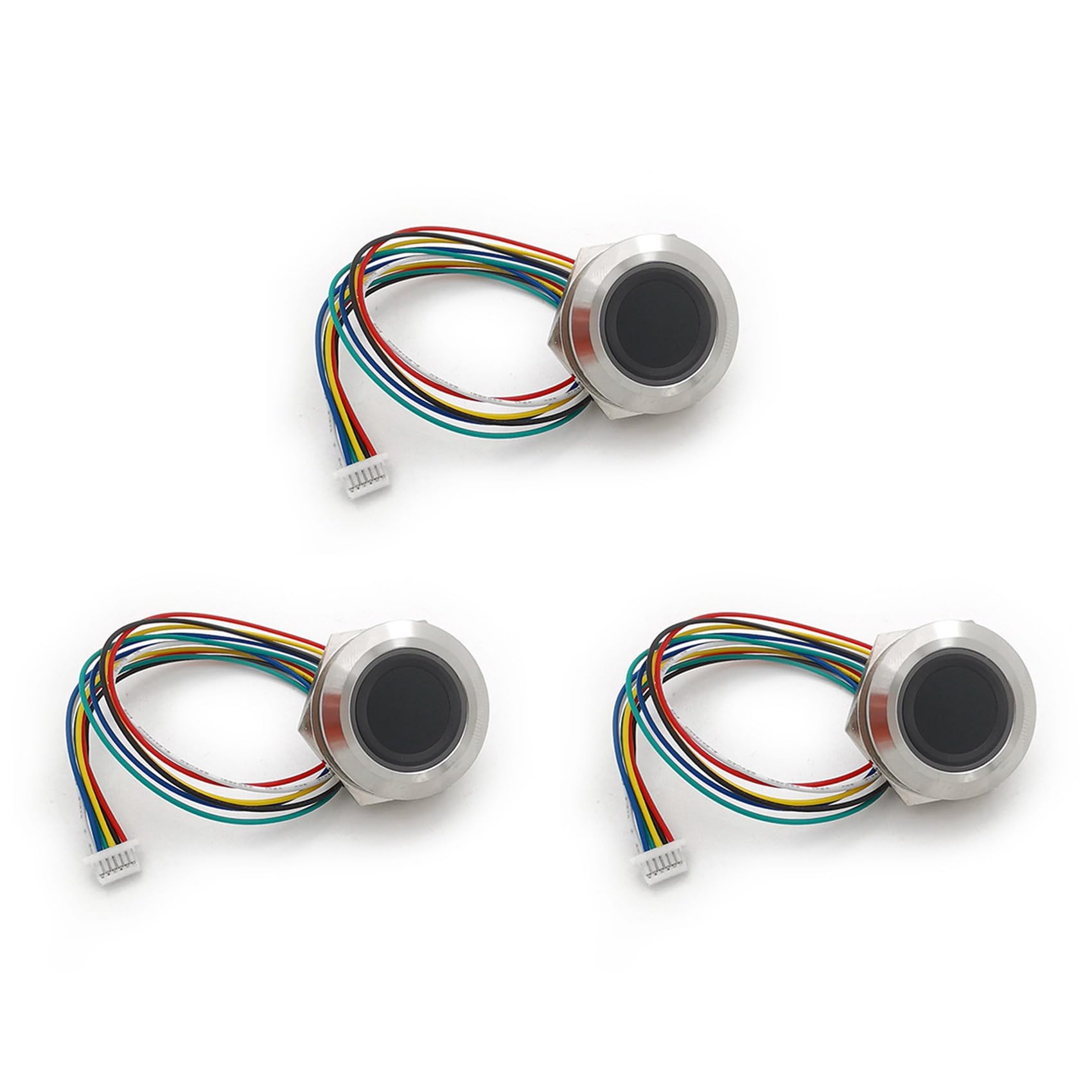 Jnchdghwa As Shown 3X R558 Conductor Fingerprint Module Smart Device Fingerprint Identification Module R558 Conductor Fingerprint Sensor