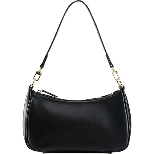 Shoulder Bag for Women with 2 Removable Straps and Zipper Closure Crossbody Bags Clutch Tote HandBags Purses