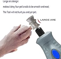 Vista 4 de Brocas de diamante Dremel para amoladora de uñas de perro para herramienta rotativa - Accesorio de 1/8' para amoladora de uñas de perro Dremel