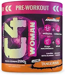 C4 Woman Sabor Tangerina 200g - New Millen Pré Treino