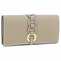 極美品✨Chloe クロエ ダリル 長財布 ゴールド リング