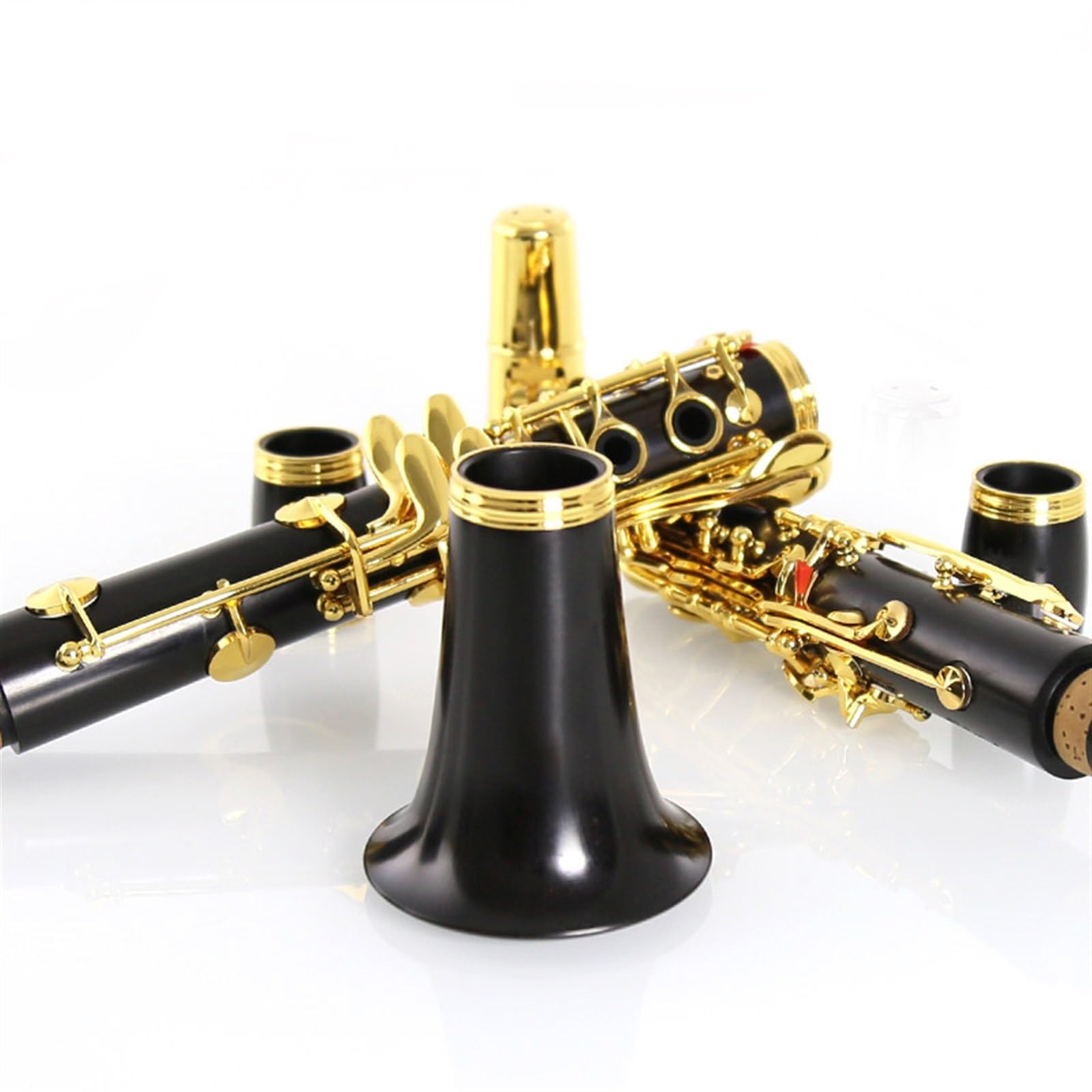 Instrument Klarnetowy Profesjonalna Orkiestra Klasy A, Drewno Pozłacane Profesjonalny klarnet