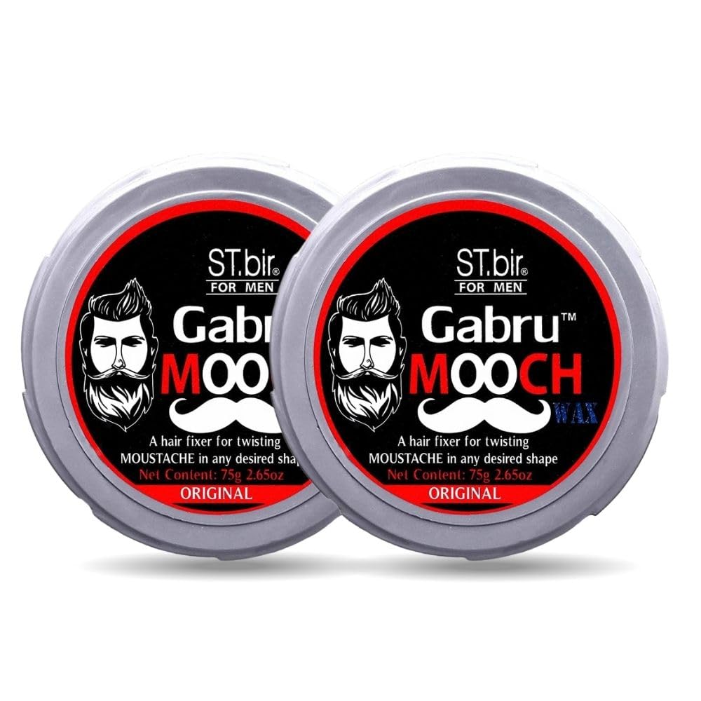 for men Gabru Mooch Wax (75 gm) (2 Pcs)