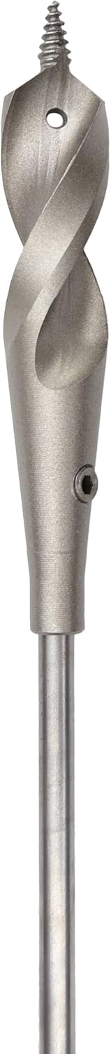 Made in The USA, Eagle Tool US ETS56236, Flex Shank Installer Drill Bit, Interchangeable Switch Bit, Screw Point, 9/16-Inch by 36-Inch