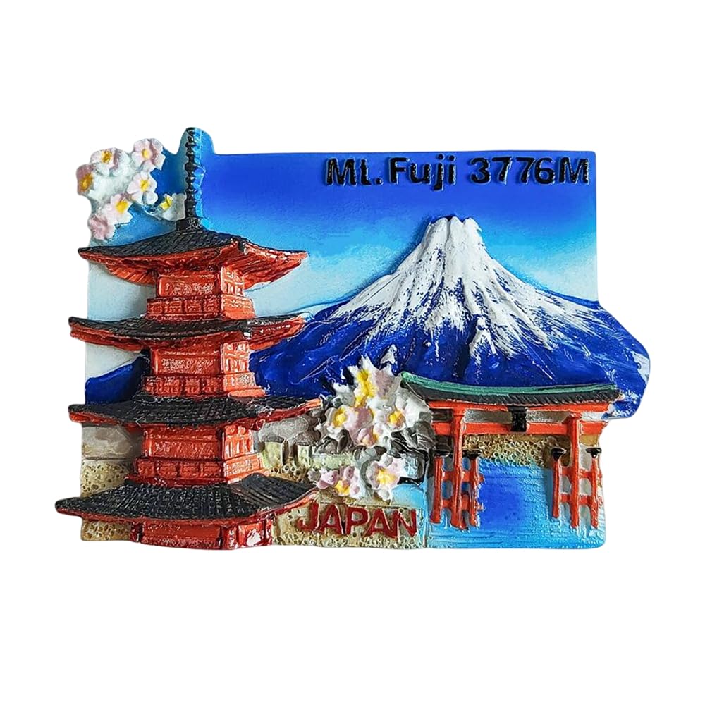 Monte Fuji Giappone Frigorifero Magnete Da Viaggio Souvenir Decorazione