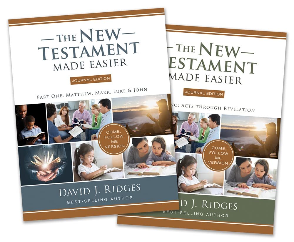 New Testament Made Easier: Journal Edition (Set of 3): David J. Ridges ...