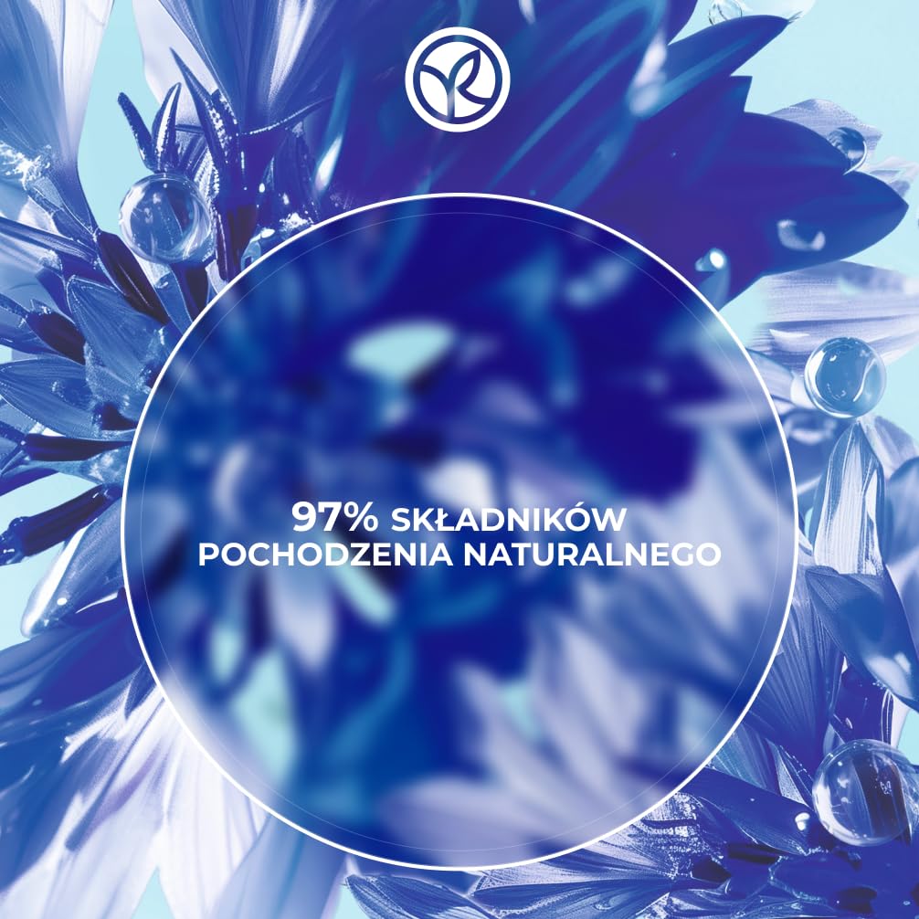 Yves Rocher Pur Bleuet dwufazowy płyn do demakijażu oczu oil-water z organicznym bławatkiem – Skutecznie usuwa makijaż wodoodporny i koi skórę – Delikatny dla wrażliwych oczu – 200 ml