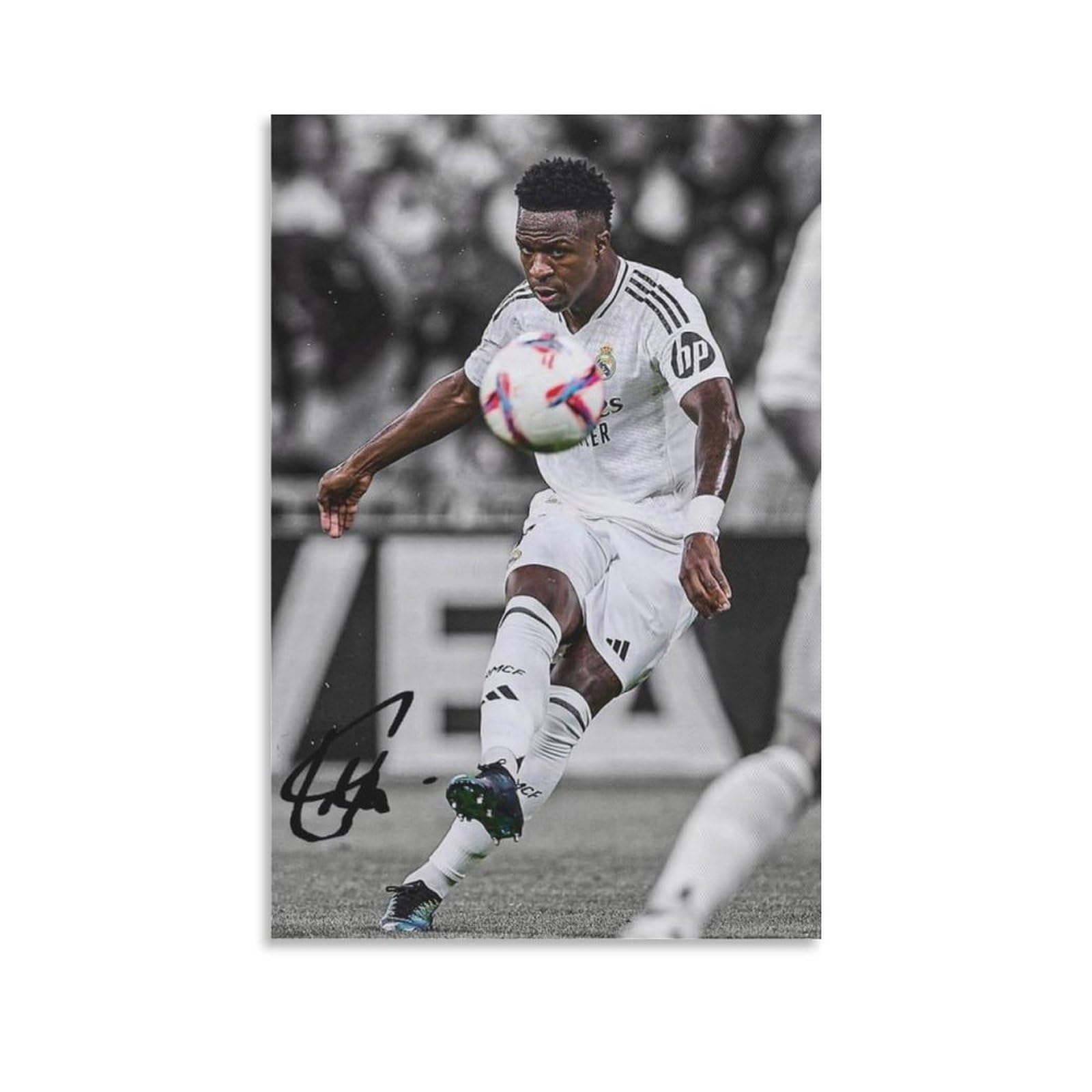 ASUIU Vinicius Jr Canvas Poster Poster Painting Canvas Wall Art Living Room Posters Painting 08x12inch(20x30cm)