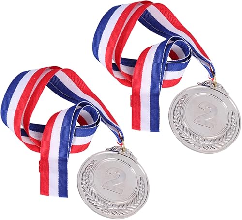 Miniatura 2 de Kisangel 6 Pcs Winner Medals Living The Dream Metal Award Medals Second Prize Medal Highest Achievement Medal The Medal Wheat Winner Medal