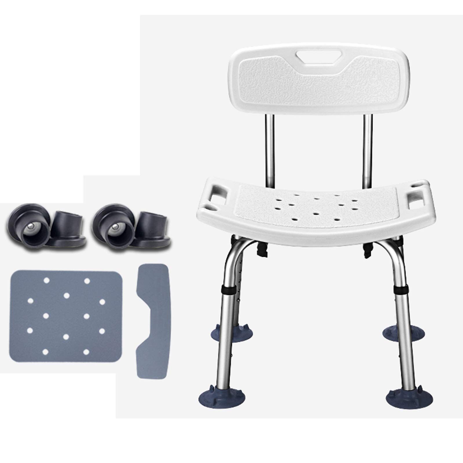 Chaise de douche pour personnes âgées et handicapées avec accoudoirs