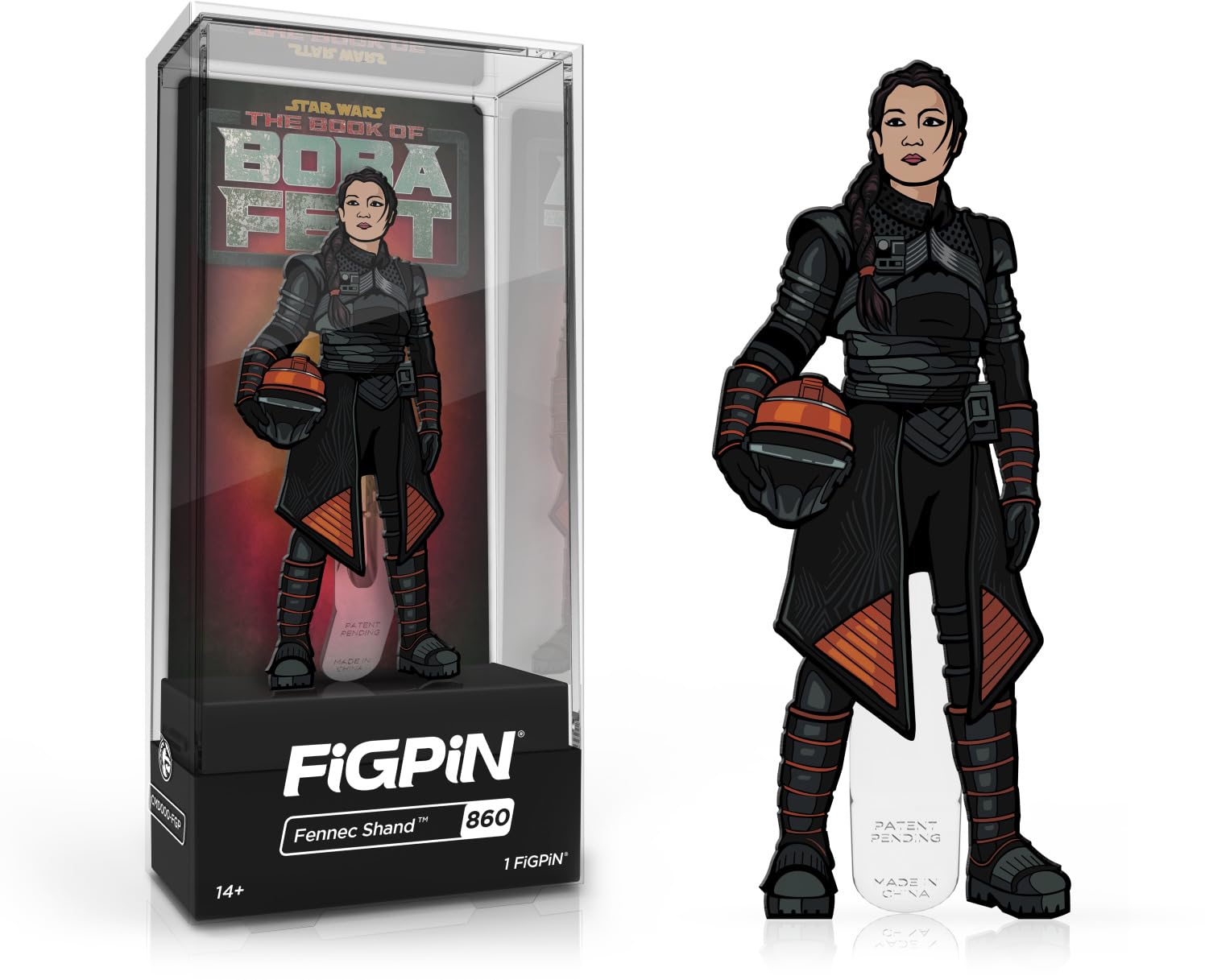 Figpin 860 Star Wars Fennec Shand broche en émail cadeau idéal pour fan de science-fiction