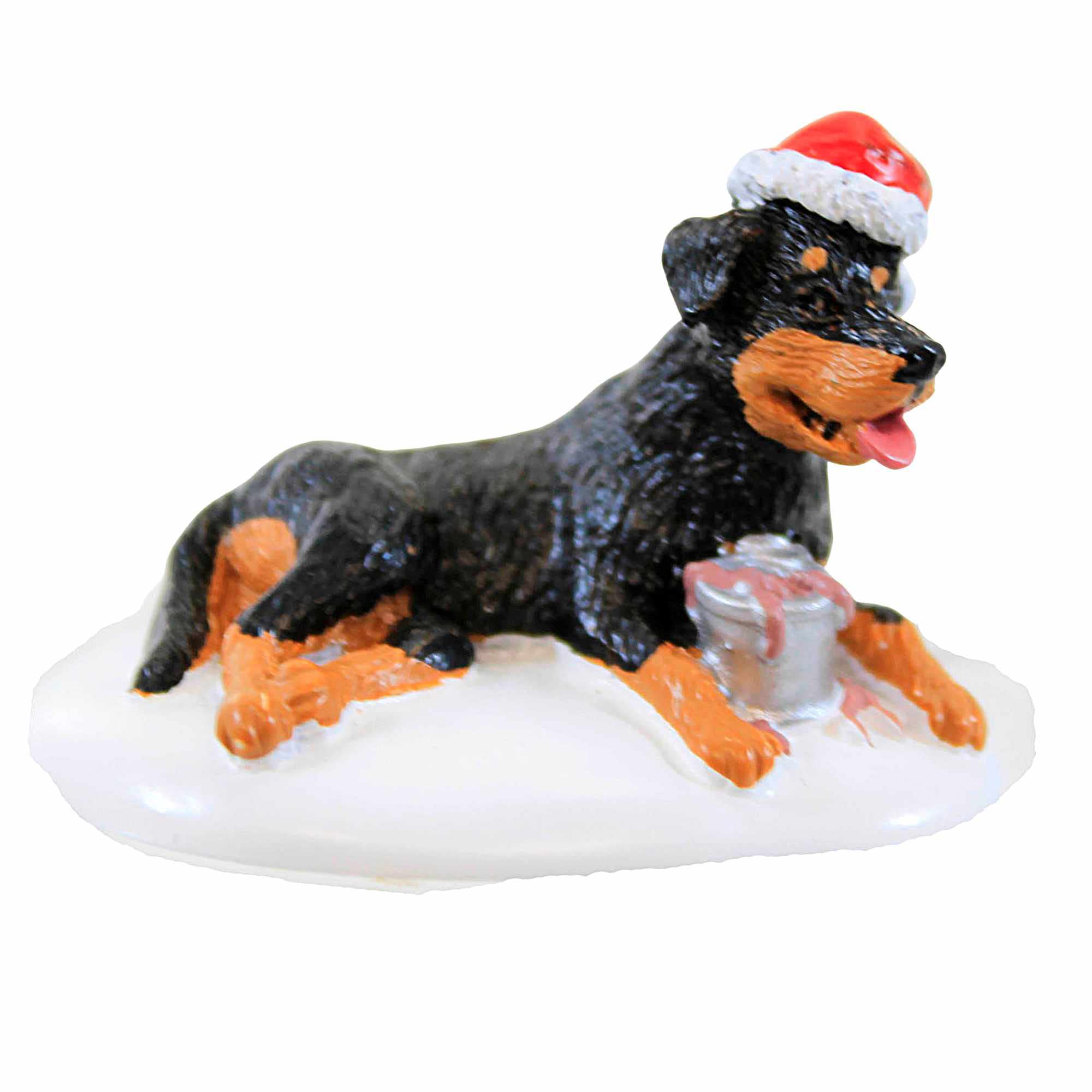 Department 56 Original Snow Village National Lampoon's Christmas Vacation A Gift for Snots the Dog Figurine, 1.25 Inch, Multicolor