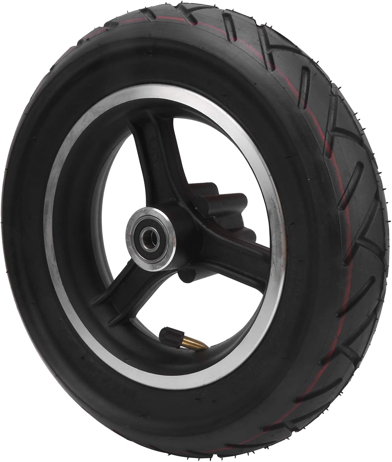 10x2.5inch Electric Scooter Inflable Inner Tube with Type Scooter Wheel Tyre Hub Replacement