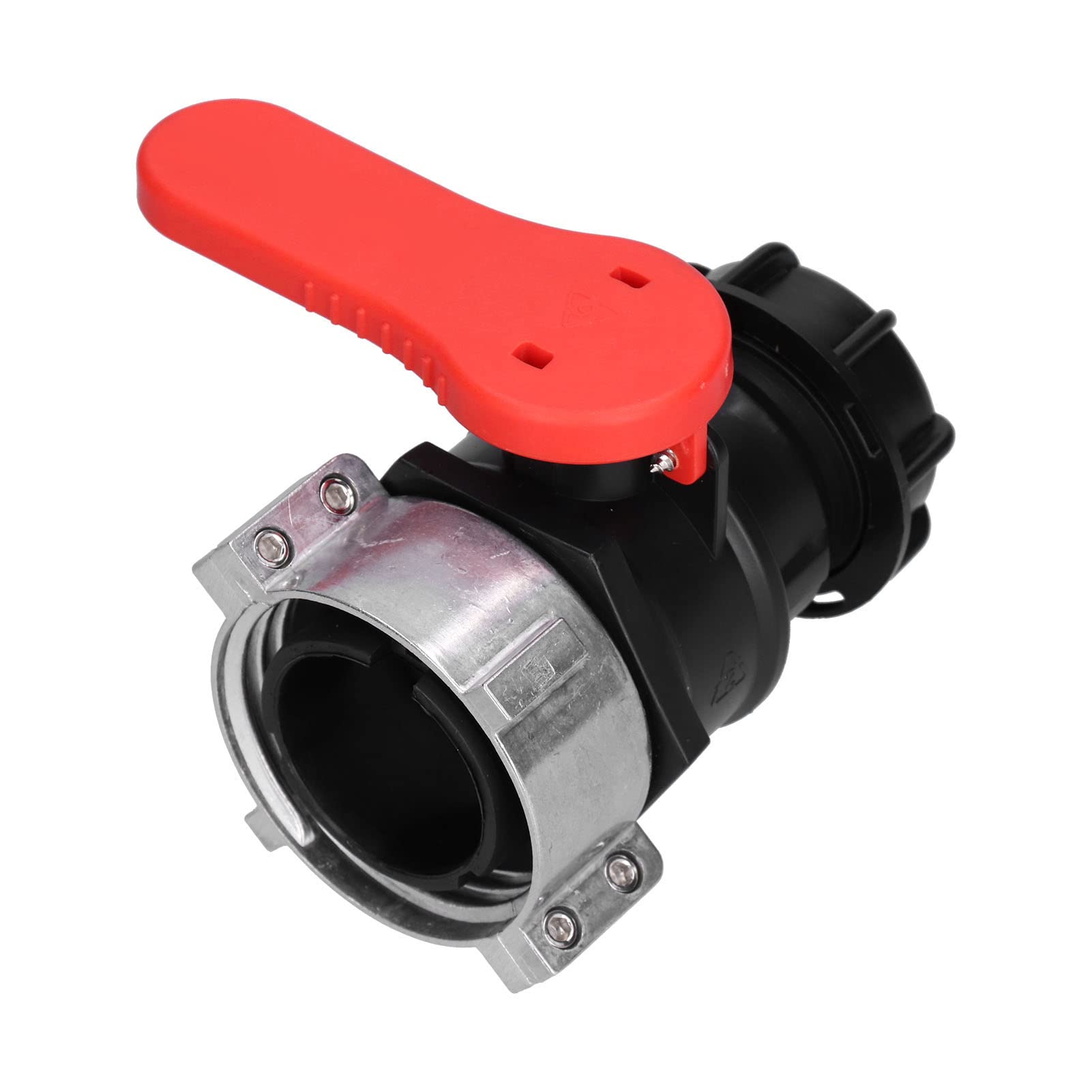 DN50 - Adaptador IBC con válvula de bola, accesorios de manguera de drenaje de 75 mm y conectores de grifo de jardín para drenaje eficiente de tanque y soluts de riego