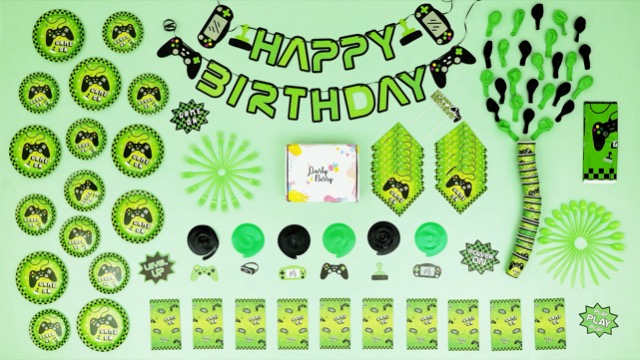 game party supplies  on Amazon Live