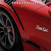 Vista 2 de Emblema de coche personalizado para amantes de los coches, regalos personalizados para vehículos, señal de carrera, letra de camión 3D, emblemas
