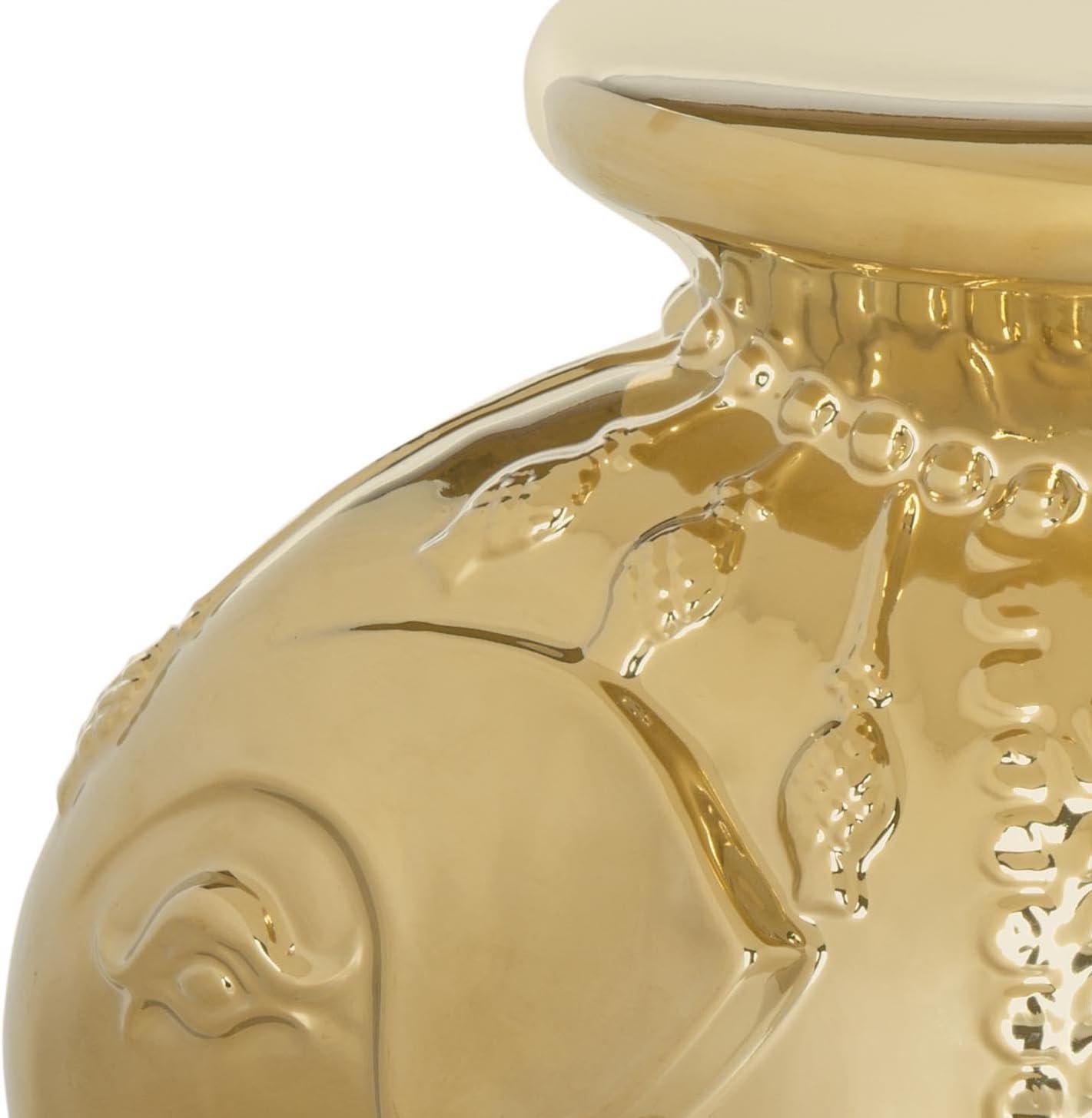 Safavieh Elephant Ceramic Decorative Garden Stool, White : Patio, Lawn & Garden