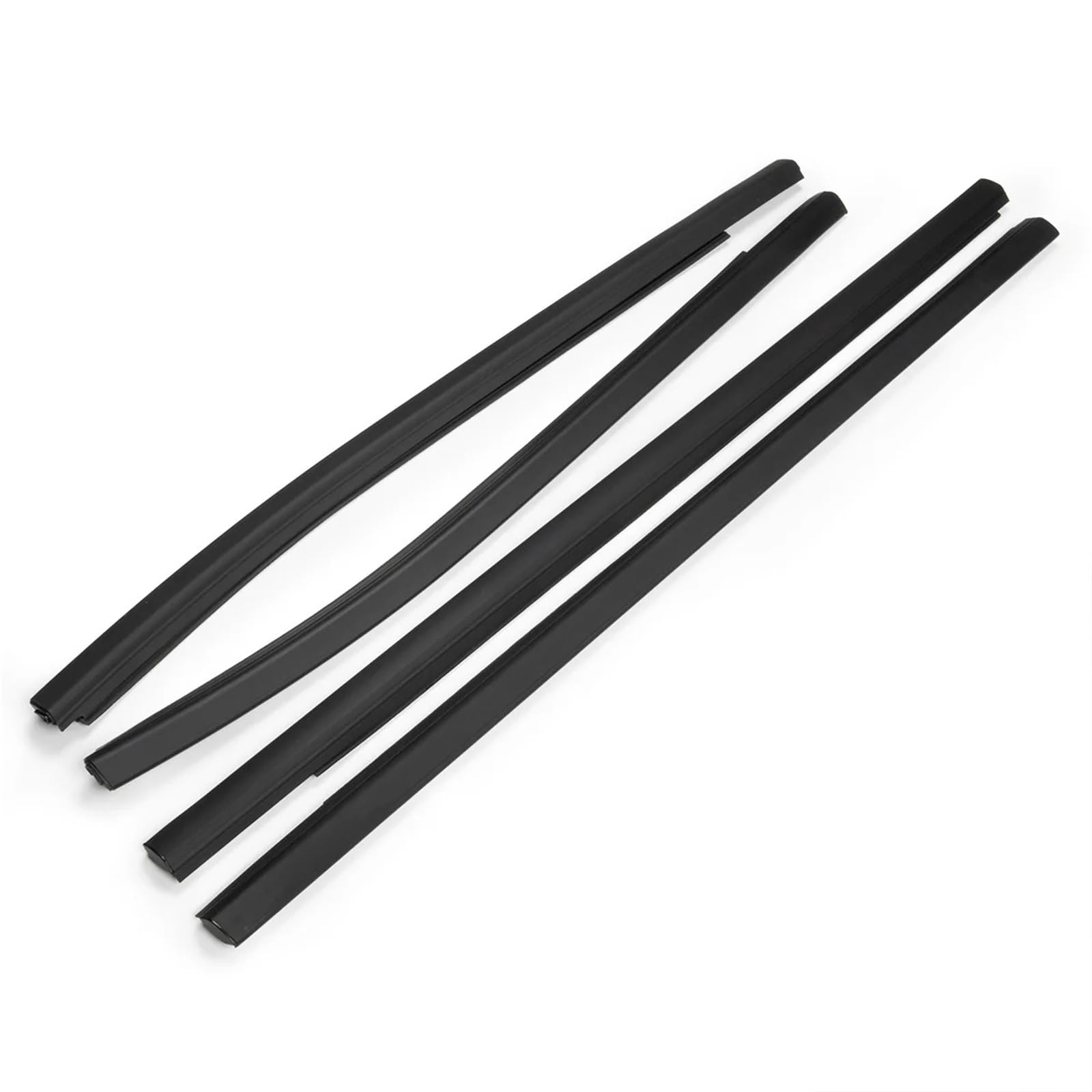 Kasdpmnb One Color Fit For Ranger 2012-2021 Side Door Glass Rubber Belt Moulding Trim 4Pcs Window Outer Weatherstrip Ab3926201a39ae