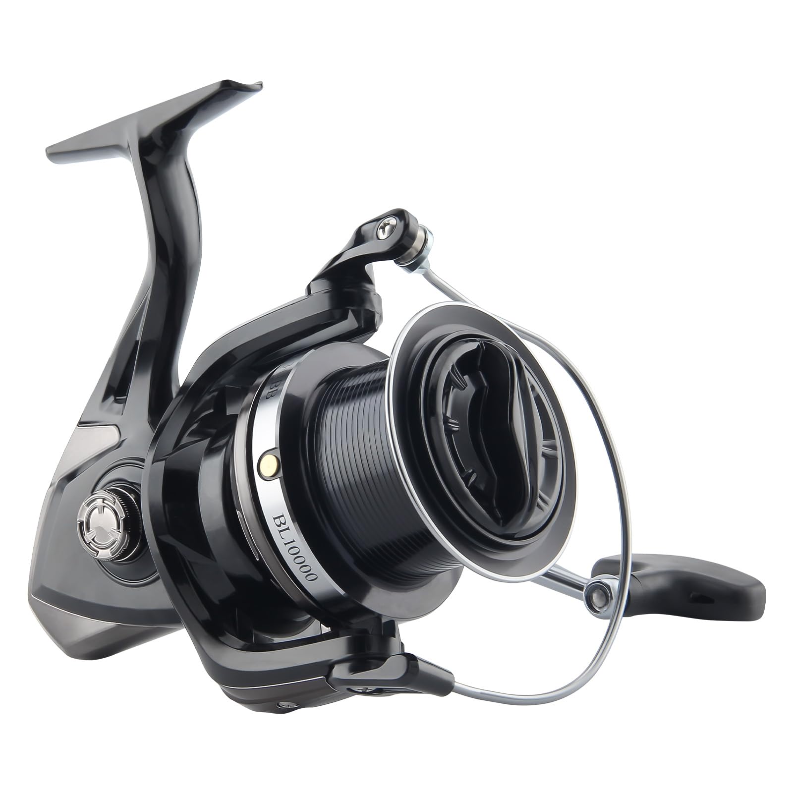 HAUT TON Spinning Reel NGK 8000/9000/10000/12000/14000 Series Advanced Version,17+1BB Graphite Frame Surf Fishing Reels,4.8:1 Gear Ratio 55LBs Max Drag Medium/Heavy long casting saltwater monster