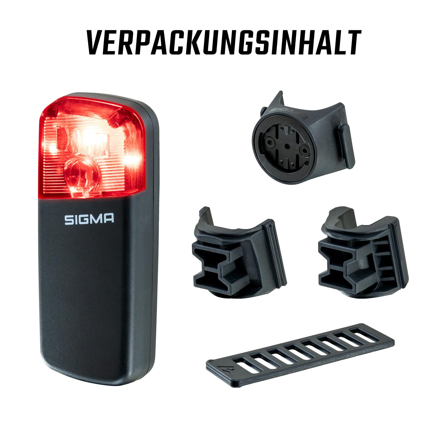SIGMA RECO 80 LINK | Radar-Rücklicht mit LED-Bremslicht und Notbremslicht-Funktion fürs Fahrrad | Radar inkl. StVZO konforme Rückleuchte | LINK Funktion mit der Aura 100 | wiederaufladbar via USB-C