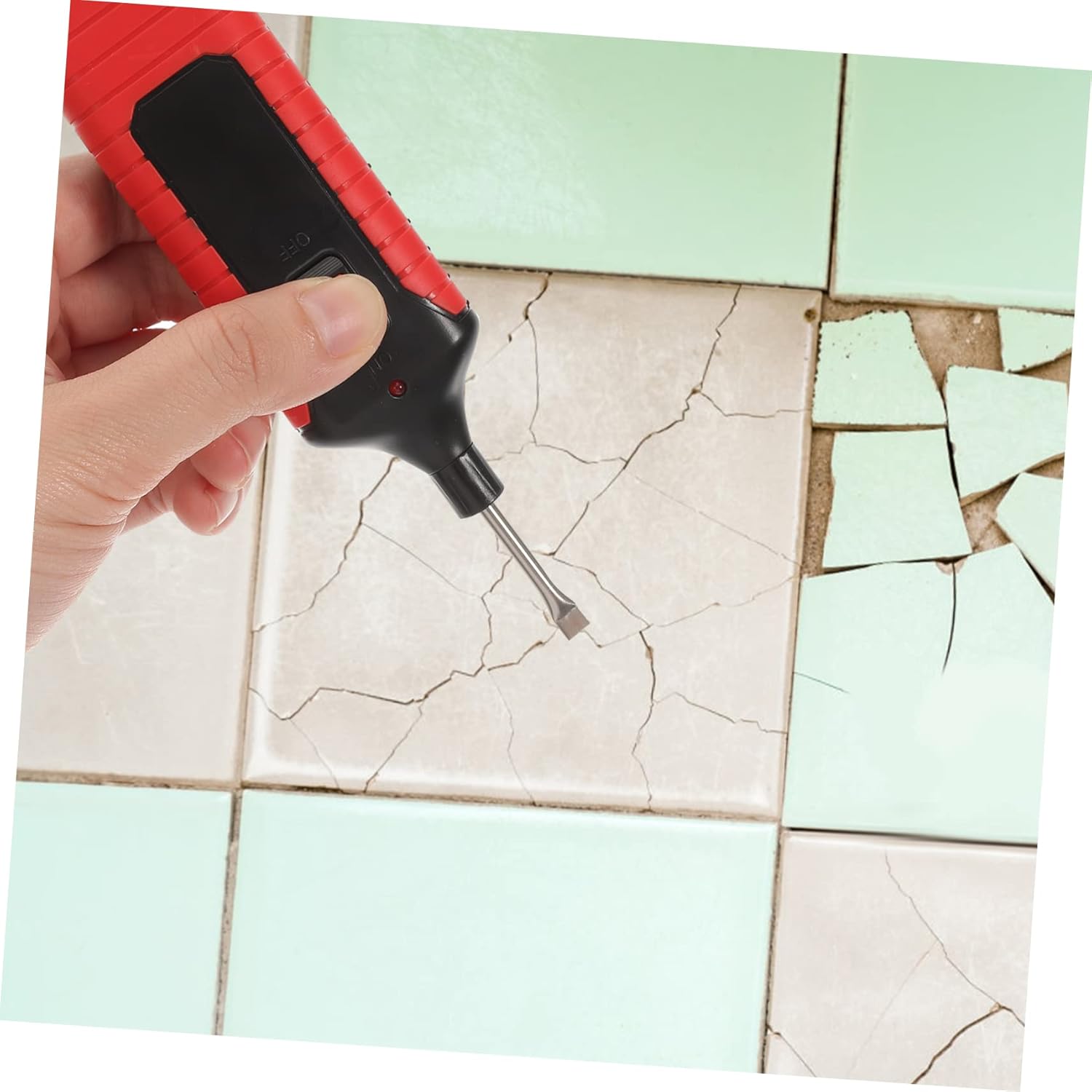 NUOBESTY Porcelain Repair Kit Tile Chip Repair Tools Colors Wax Blocks for Ceramic Sink Tub Floor