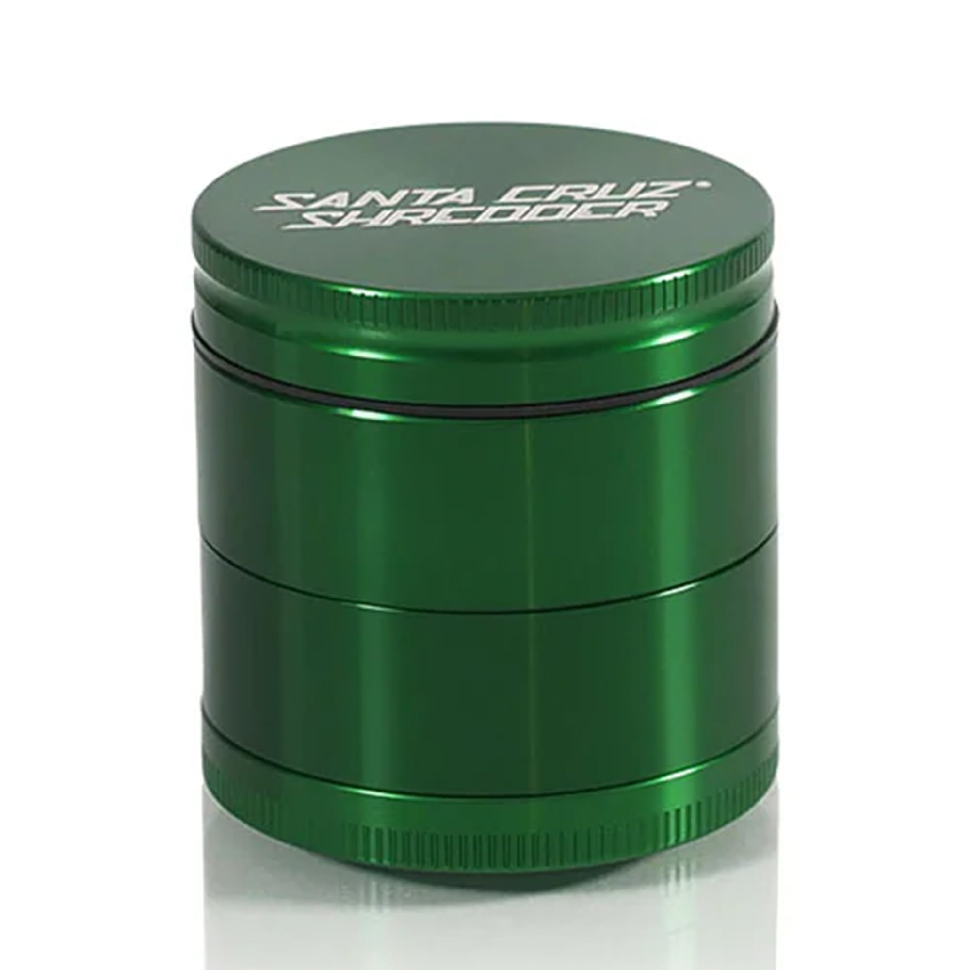 Santa Cruz Shredder Green Metal Spice Grinder Made In Usa (Medium (2.2 Inch), )