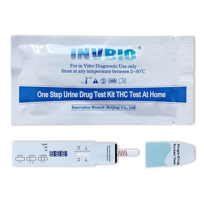 Buy 8 PackINVBIO THC Test 15 ng/ml Low CutOff Level, at Home Urine