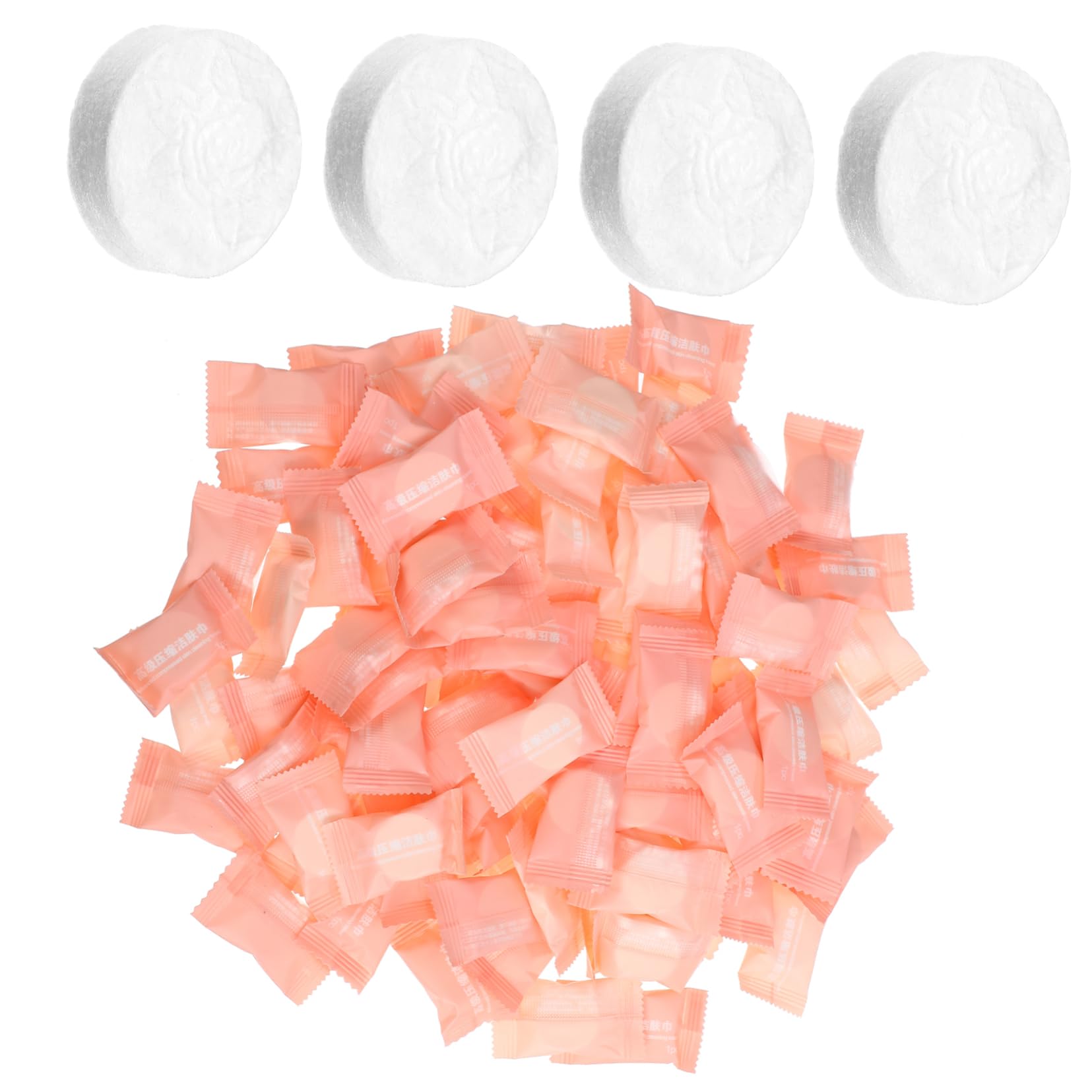 FRCOLOR 400 Uds Toalla Comprimida Toalla De Viaje s De Cara Comprimidas Tabletas De s De Limpieza Facial Portátiles Pañuelos De Monedas Paño De Viaje Tabletas De