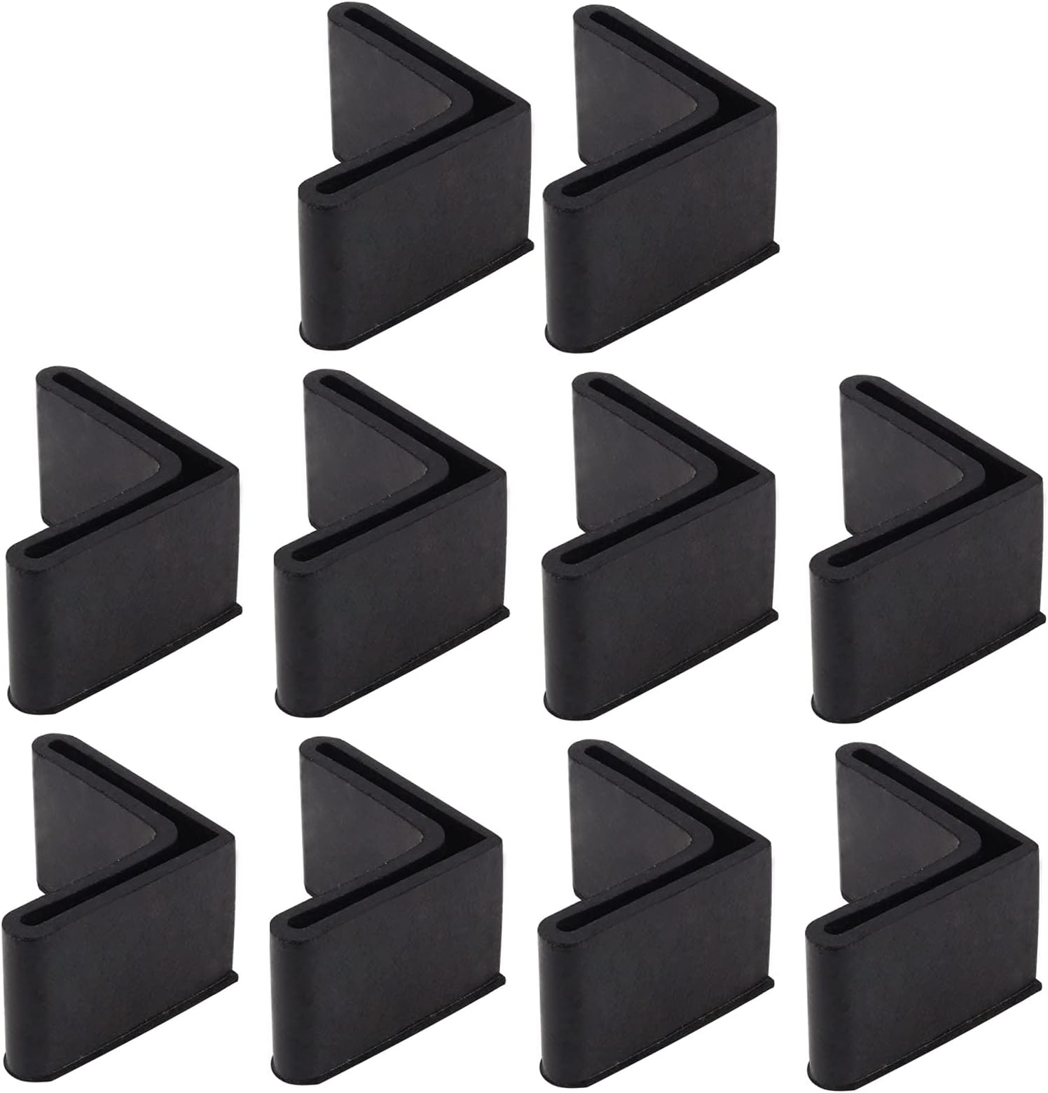 Bivethoi 20 PCS 13/8 Inch / 35mm Rubber Caps Angle Iron