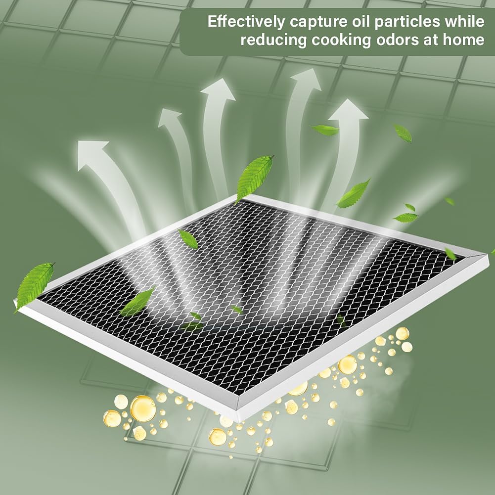 Range Hood Filter Replacement, 10.5 x 8.74 Inch Stove Vent Filter