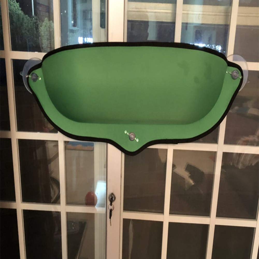 Hamaca Mascota/Hamaca de Gato Cama de la ventana del gato, asiento de la ventana de la hamaca del gato, la ventana de ahorro de espacio for el gato montado en la ventana for un pequeño gato interior c
