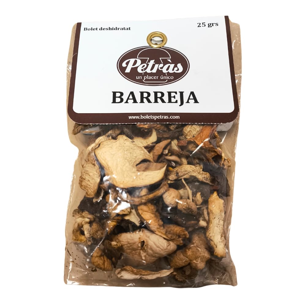 Setas Deshidratadas 25 Gr Mezcla de Boletus Silvestres Gourmet Naturales para Cocina Francesa e Italiana