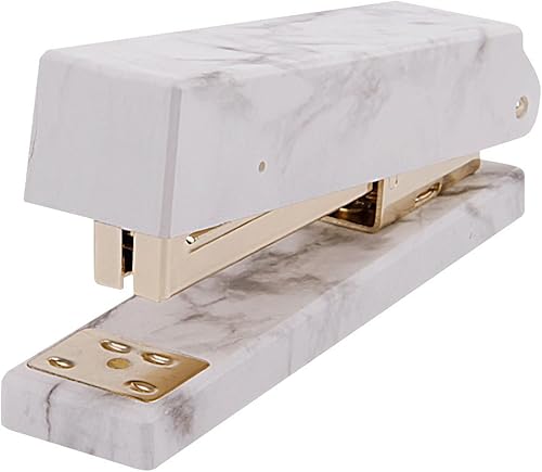 Grapadora de oficina de alta resistencia grapadora de mármol para escritorio comercial grapas 246 266 grapadoras manuales suministros de oficina 50